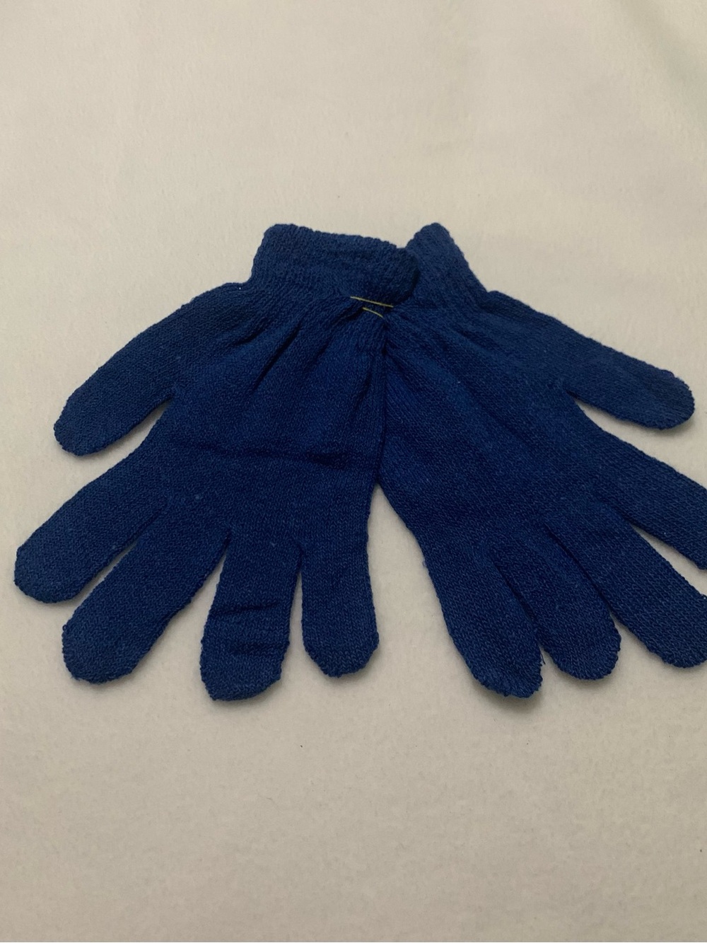 Adult Blue Rhinestone Gloves! - Picture 2 of 5